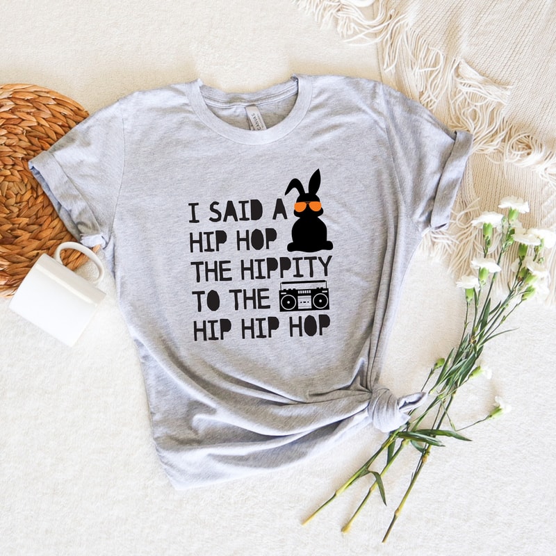 I Said A Hip Hop Shirt,Womens Easter Crewneck,Hippie Bunny Shirt,Funny Easter Shirts,Easter Bunny Shirt,Cute Easter Shirts,Easter Sweatshirt - 2.jpg