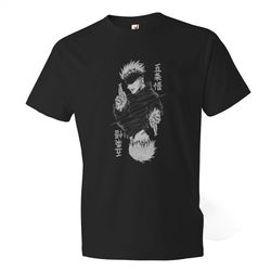 gojo satoru, gojo shirt, satoru shirt, anime shirt, cool gojo saturo , anime clothing, anime gift shirt, anime lover gif
