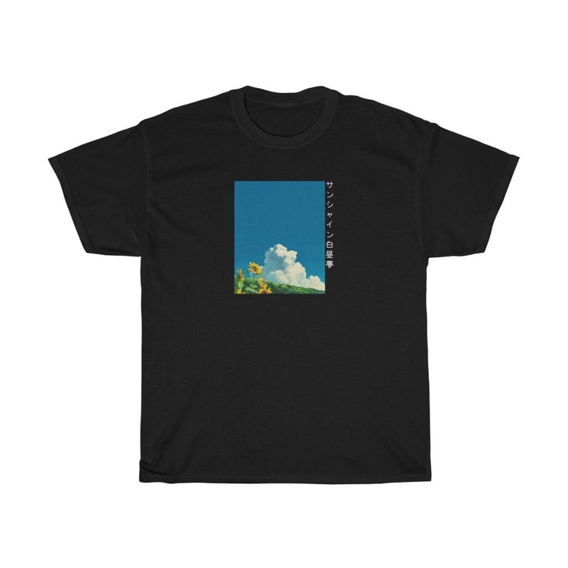Sunshine Daydream T-Shirt Studio Ghibli Inspired Aesthetic Japanese Anime Manga Tumblr - 2.jpg