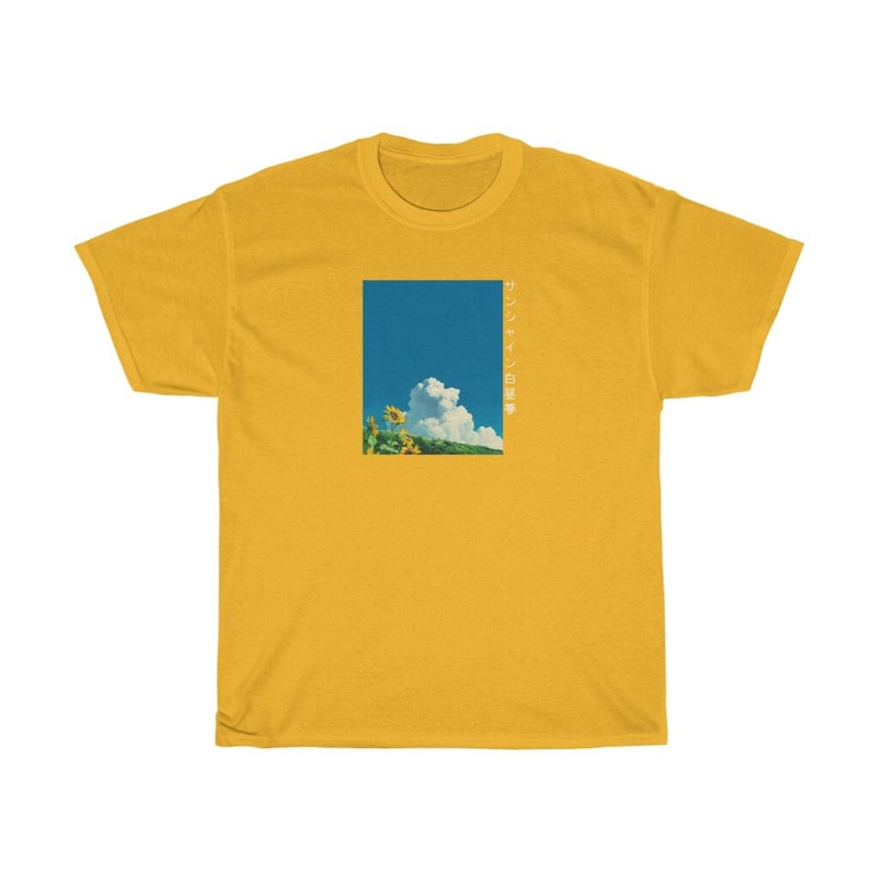 Sunshine Daydream T-Shirt Studio Ghibli Inspired Aesthetic Japanese Anime Manga Tumblr - 5.jpg
