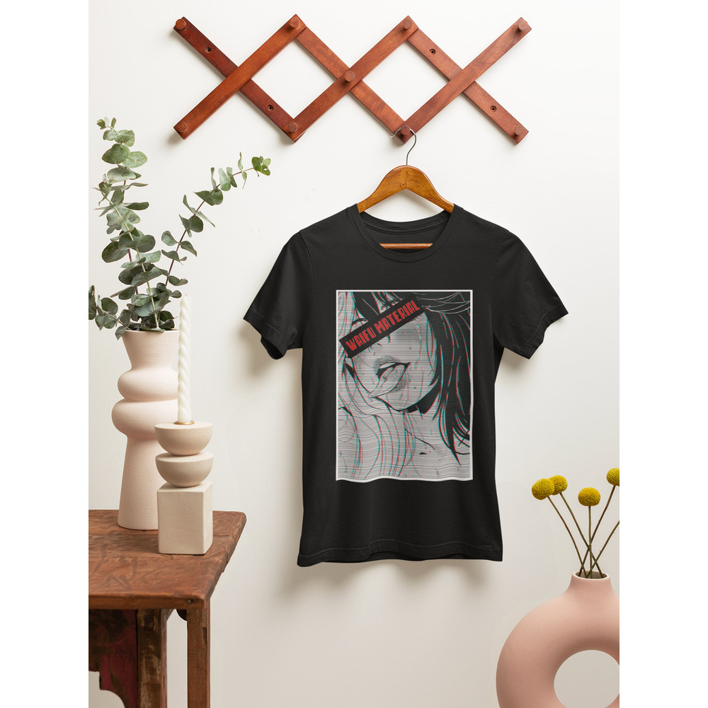 Waifu material anime T-shirt, Anime shirt, Anime merch, Anime graphic tee, Waifu shirt, Anime lover gift, Manga lover gift,Manga waifu shirt - 2.jpg