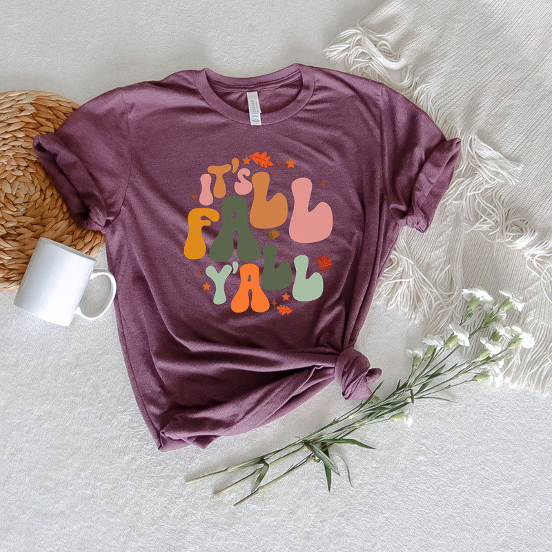 It Is Fall Yall Thanksgiving Sweatshirt,Fall Vibes Hoodie,Fall Thsirt,Happy Turkey Day,Thanksgiving Outfit,Thanksgiving Gift,Pumpkin Sweater - 3.jpg