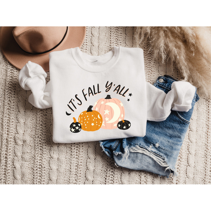 It's Fall Y'All Shirt,Leopard Print Fall Shirt,Thanksgiving Sweatshirt,Oversize Sweatshirt,Hello Pumpkin,Fall Vibes,Peace Love Thanksgiving - 2.jpg