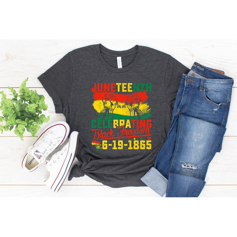 Juneteenth Celebrating Black Freedom Shirt,Juneteenth Afro Freeish T-shirt, Freeish Since 1865,Black Lives Matter, Black History Matters - 3.jpg