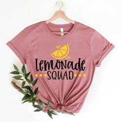 lemonade squad shirt, lemonade shirt, friends trip shirt, beach matching shirts, family m