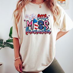 little miss firecracker,  4th of july firecracker shirt,  fireworks shirt,  happy 4th of