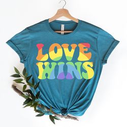 love wins shirt, love is love shirt, lgbt shirt, pride shirt, equality shirt, love is love
