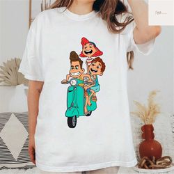luca shirt, alberto giulia luca disney shirt, disney t-shirt, alberto giulia shirt, disney summer shirt