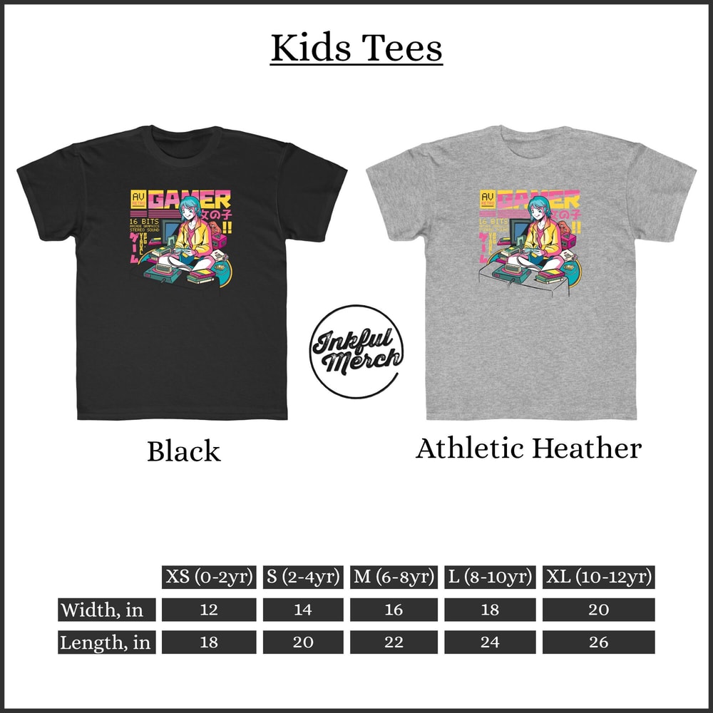 Anime Japanese Retro Gamer Girl Shirt - 6.jpg