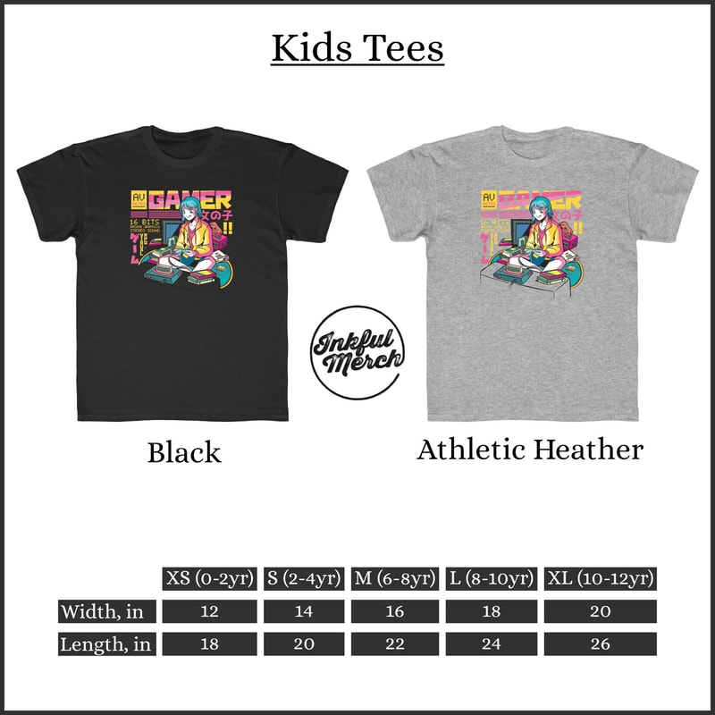 Anime Japanese Retro Gamer Girl Shirt - 6.jpg