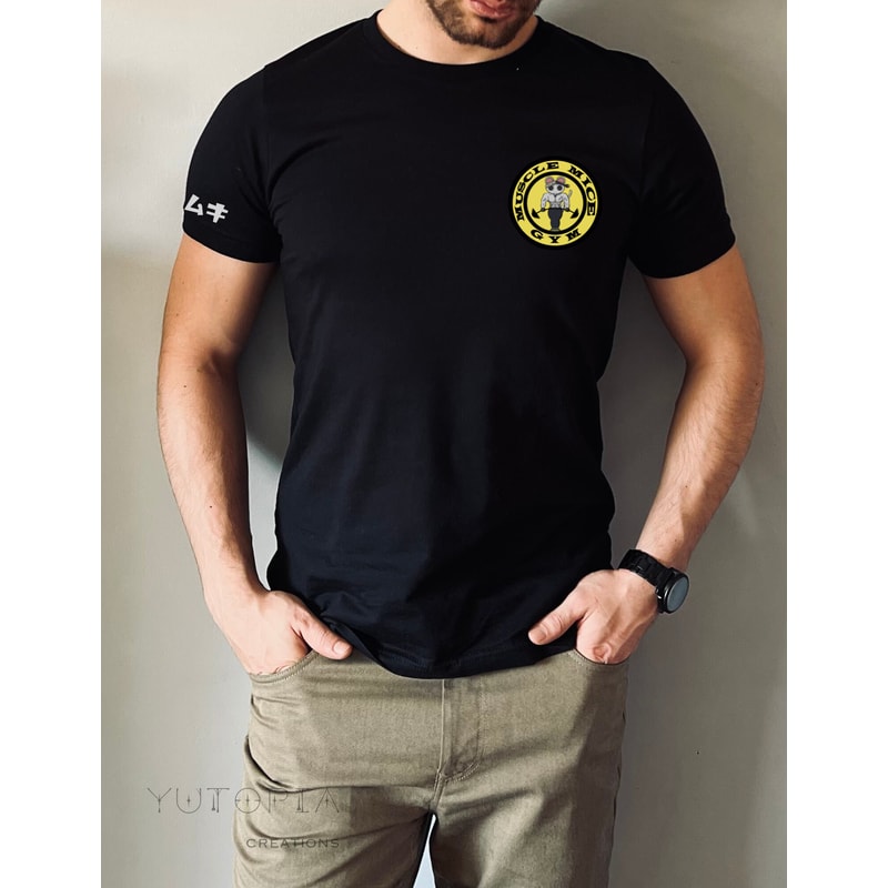 Anime shirt, Unisex T shirt, Japanese Manga T shirt, Anime cosplay, Anime gift , Gym rat shirt, Minimalist anime shirt - 4.jpg