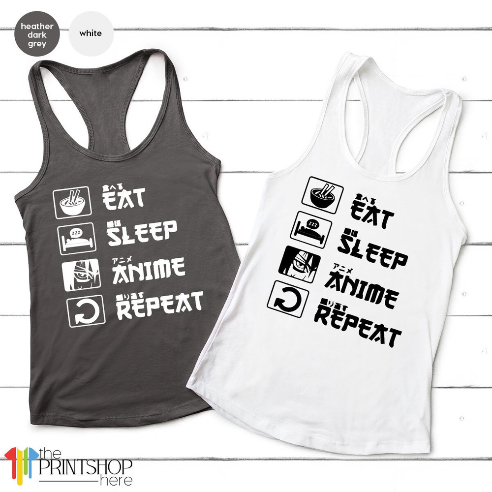 Anime TShirt, Anime T Shirt, Korean Drama Shirt, Japanese Manga Shirt, Eat Sleep Anime Repeat, Otaku TShirt, Anime Lover Gift - 8.jpg
