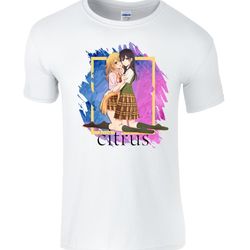 citrus - yuzu and mei white t-shirt officially licensed