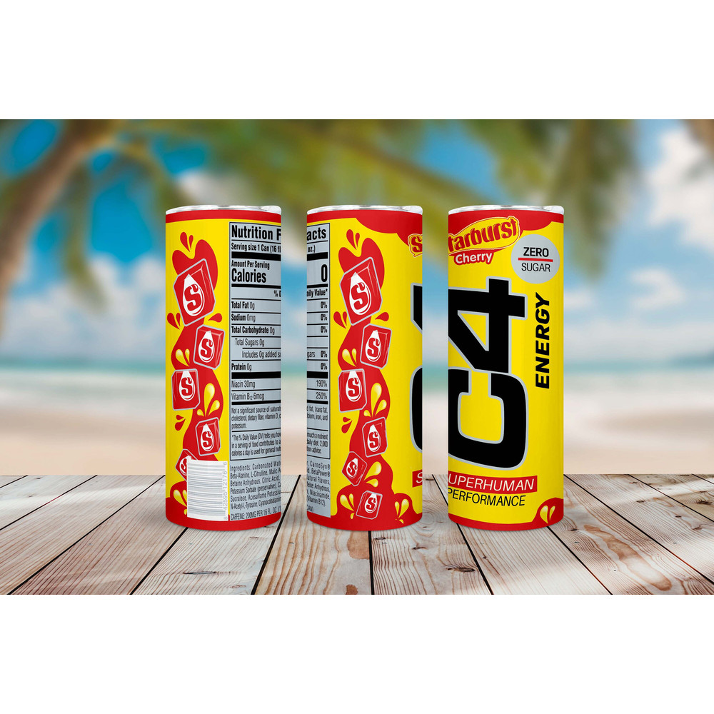 Energy Drink Cherry Starburst Tumbler Wrap Sublimation Design PNG 300DPI.jpg