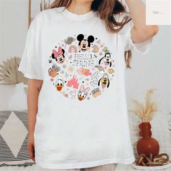 disney hello spring shirt, mickey and friends, disney shirt, disneyworld shirt, disneyland shirt, retro mickey shirt, di