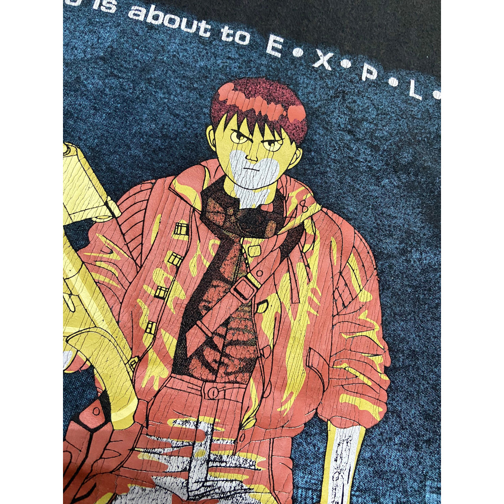 Distressed Akira Japanese Cyber Punk Anime 1988 Movie Poster Sleeveless T Shirt Japanese Cyberpunk Anime Pop Culture T Shirt Size L - 8.jpg