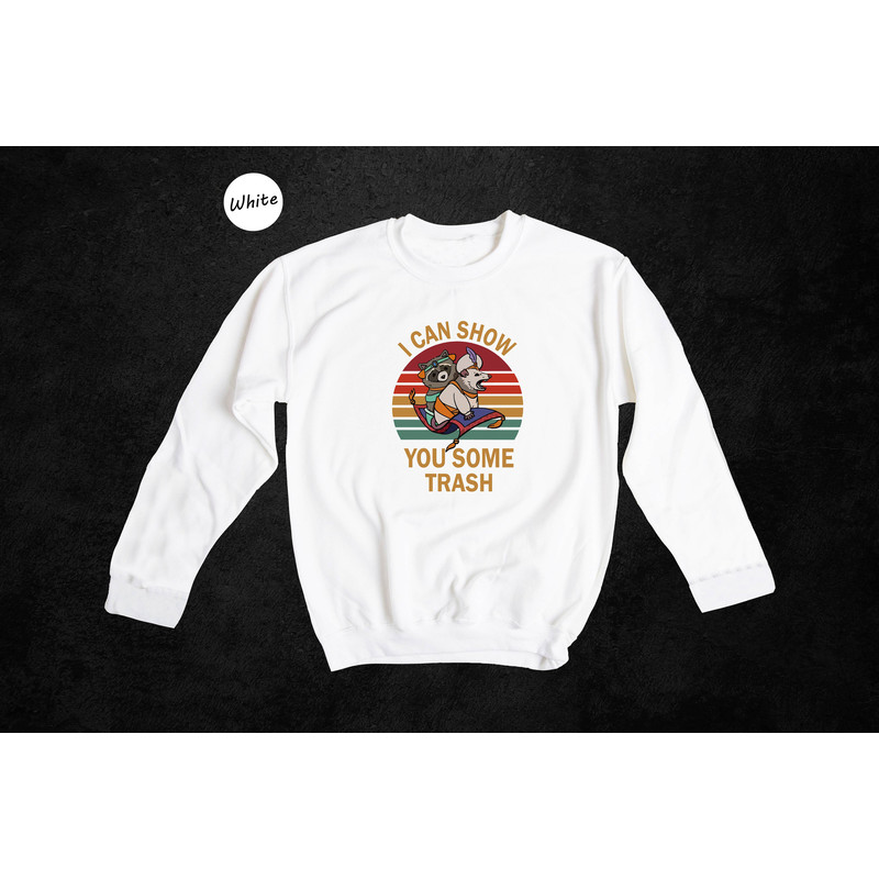 I Can Show You Some Trash Shirt, Funny Raccoon Possum Lover Tee, Funny Raccoon T-Shirt, Animal Lover Gift, Cute Trash T-Shirt - 7.jpg