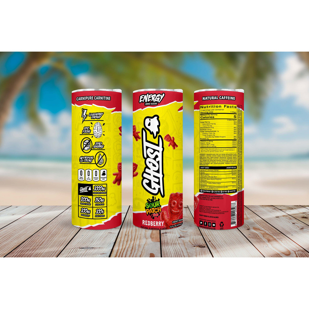 Energy Drink Redberry Tumbler Wrap Sublimation Design PNG 300DPI.jpg