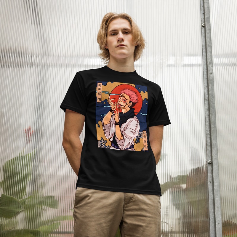 Japanese Anime T-Shirt Anime Graphic Tee Manga Japanese T-Shirt Anime Gift Anime Clothing Anime Lover Shirt Anime Streetwear - 3.jpg