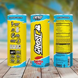 energy drink swedish fish tumbler, energy drink tumbler, energy drink skinny tumbler