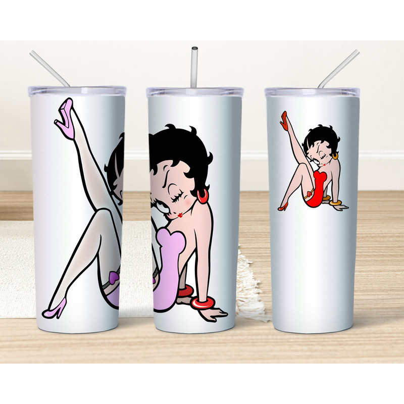 Cartoon Anime Tumbler, Cartoon Anime Skinny Tumbler, Cartoon Anime Vibrance Tumbler.png