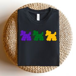 mardi gras colorful dogs shirt, mardi gras dog shirt, dog sweatshirt, fat tuesday shirt,