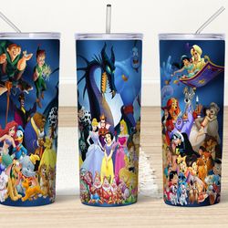 cartoon anime tumbler, cartoon anime skinny tumbler, cartoon anime wonderland tumbler