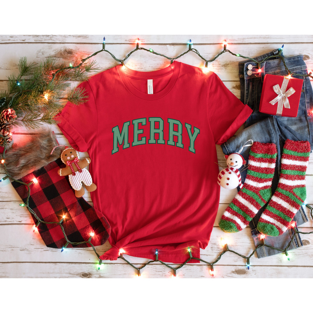 Merry Shirt,Merry Lettering Shirt,Christmas Shirt,Christmas Sweater,Cozy Winter Outfit,Funny Christmas Shirt,Family Christmas,Christmas Gift - 2.jpg