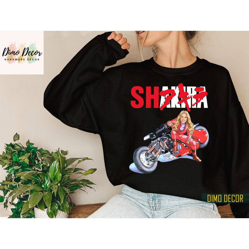 Shakira Akira Shirt, Shotaro Kaneda Anime Meme Shirt, Akira Manga Shirt, Akira 90s T Shirt, Sweatshirt, Hoodie - 1.jpg