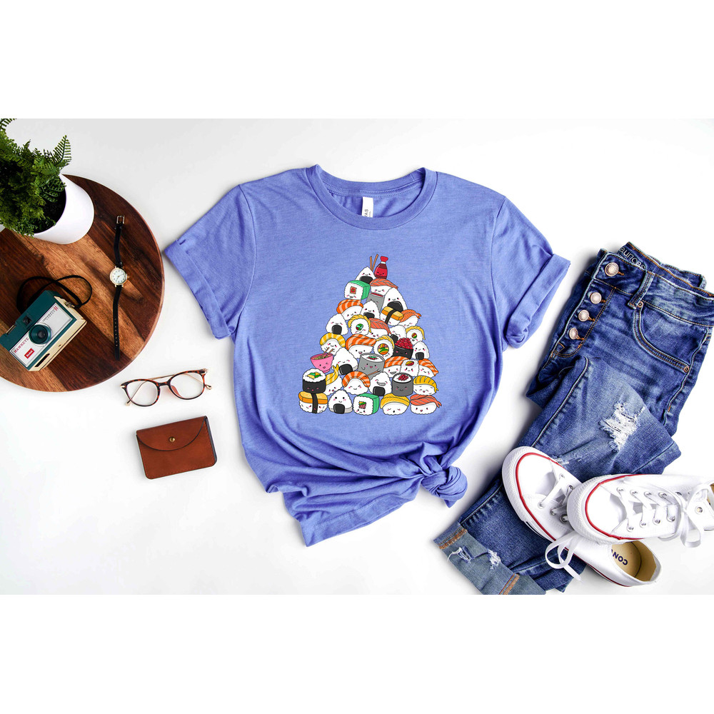 Sushi Lover Apparel - Anime Foodie Clothing - Cartoon Food T-Shirt - Japanese Food Tee - Ramen Mom Tshirt - Japanese Aesthetic Shirt - 6.jpg