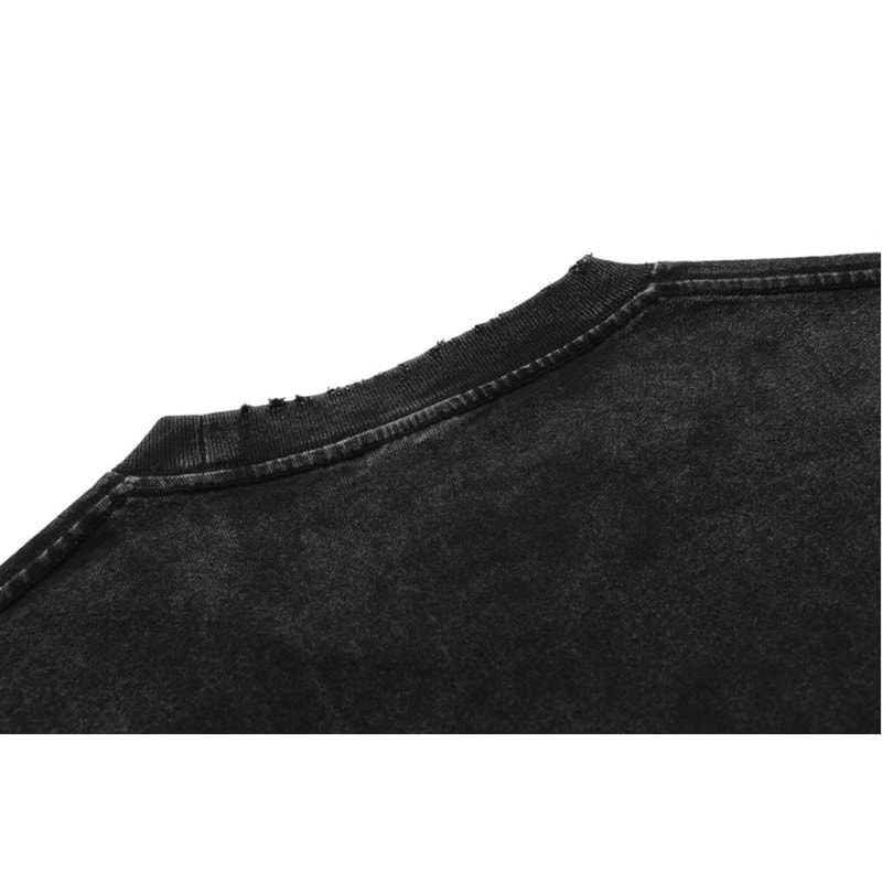 Unisex Hip Hop Streetwear Oversize T Shirt Women Man Thriller Comic Graphics T-Shirt Summer Washed Old FuJiang Anime Top Tees - 8.jpg