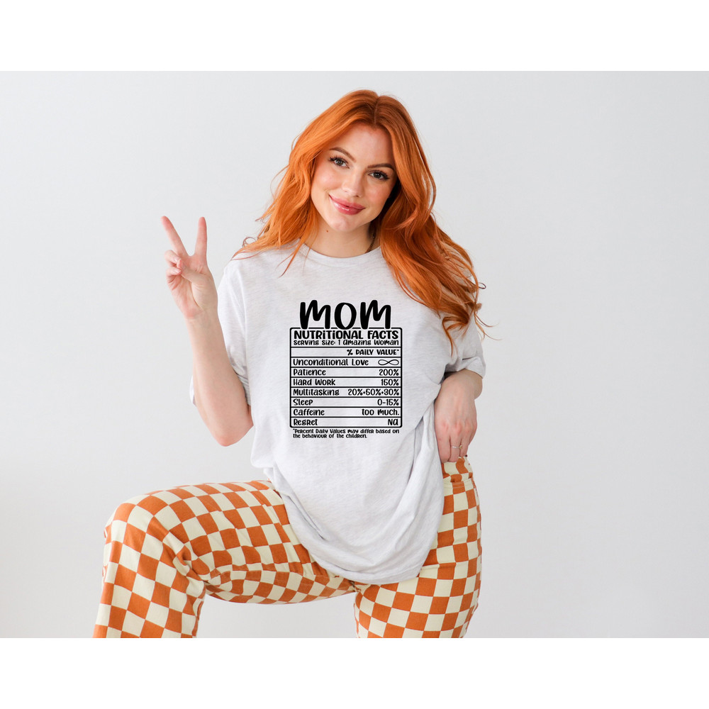 Mom Nutritional Facts Shirt, Mother Definition Shirt, Cute Mother's Day Crewneck, Gift For Mom, Funny Mom Shirts, Our First Mother's Day Tee - 2.jpg