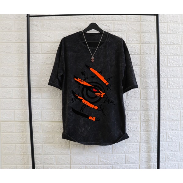 Unisex oversized vintage anime tshirt, aesthetic clothing, Cotton washed shirts, graphic anime tee, anime manga shirts,anime lover gifts - 1.jpg