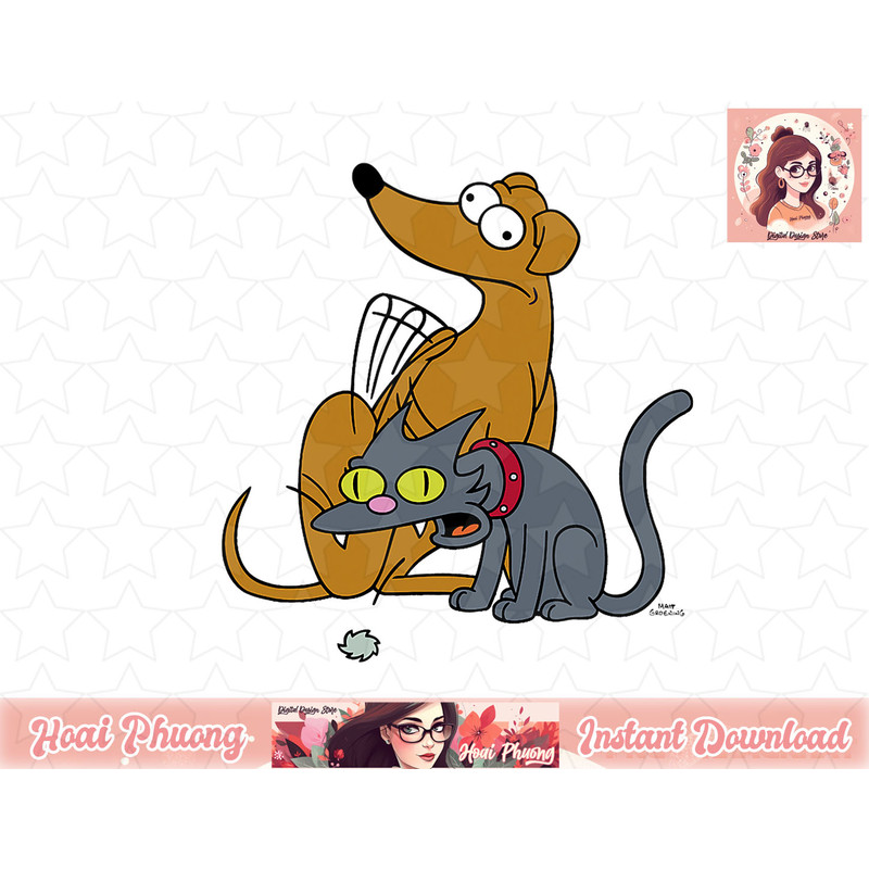 The Simpsons Santa s Little Helper & Snowball II png, instant download.jpg