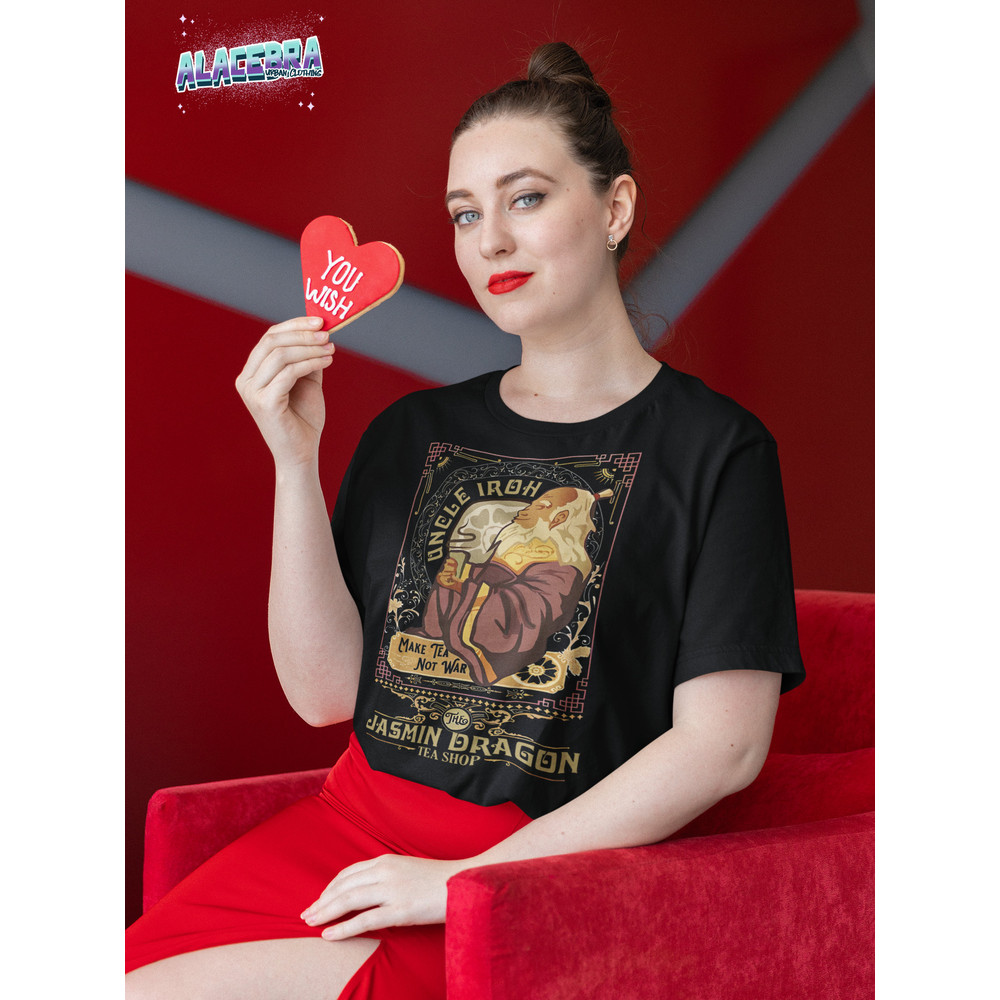 Vintage Retro Uncle Iroh Make Tea Not War Vintage T-Shirt, Avatar The Best Airbender Shirt, For Avater Cartoon Shirt, Iroh Uncle Shirt - 2.jpg