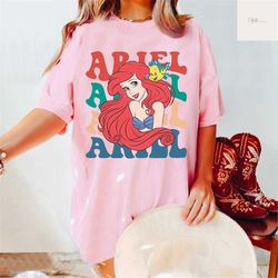 disney ariel shirt, disney princess shirt, ariel and flounder, little mermaid shirt, disney princesses, disney shirt, ar