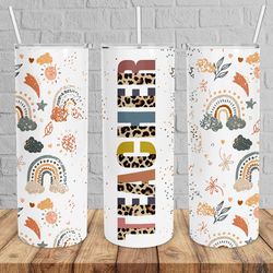 teacher and student tumbler, teacher tumbler, teacher skinny tumbler