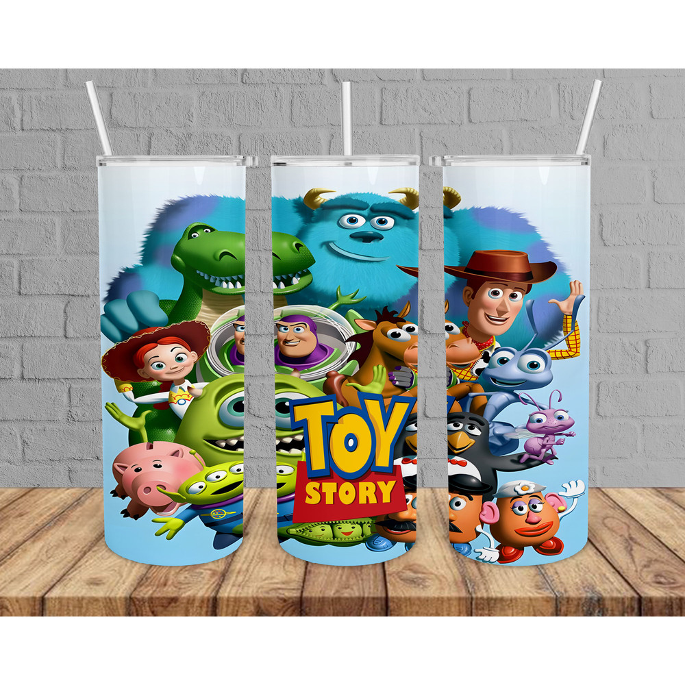 Toy story tumbler png, Toys Tumbler wrap, 20oz Skinny Tumbler Png,Toys Story png,Tumbler PNG,Digital Download, Toy story Sublimation Design-1.jpg