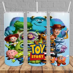 toy story jessie doll tumbler, toy story tumbler, toy story skinny tumbler
