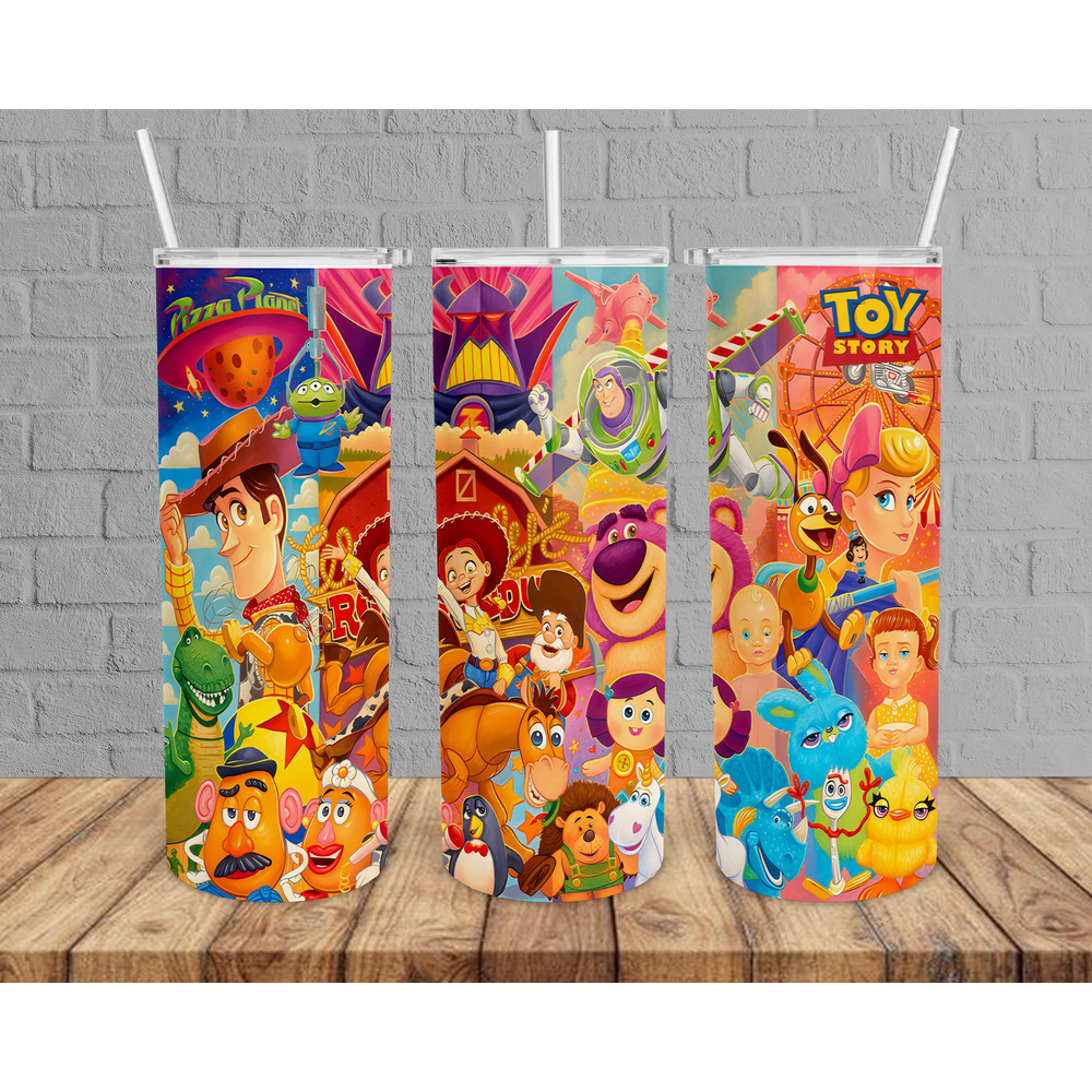 Toy story tumbler png, Toys Tumbler wrap, 20oz Skinny Tumbler Png,Toys Story png,Tumbler PNG,Digital Download, Toy story Sublimation Design-2.jpg