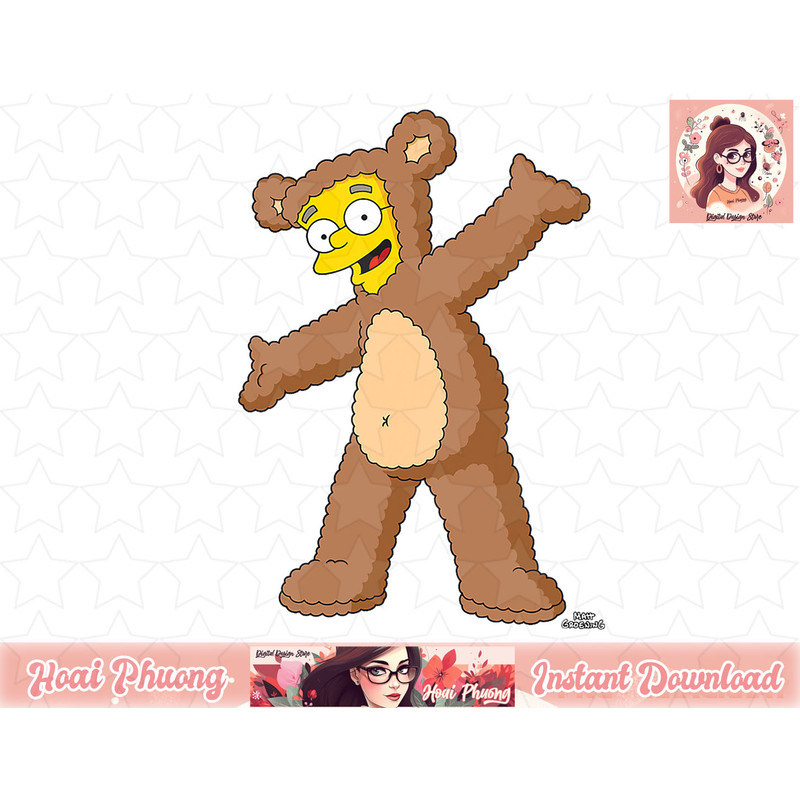 The Simpsons Smithers Bobo Bear Costume png, instant download.jpg