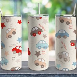 boys toy cars straight tumbler, boys toy cars straight skinny tumbler