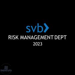 svb silicon valley bank svg risk management dept 2023 svg files