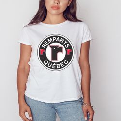 quebec remparts logo shirt, unisex clothing, shirt for men women, graphic design, unisex shirt