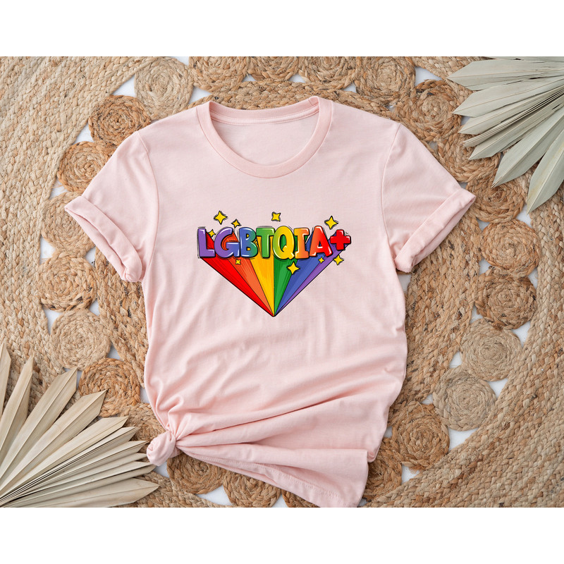 Retro Comfort LGBTQIA+ Shirt, Groovy Pride Shirt, Pride Month Gift, Gay Tee, Lesbian Tee, Trans Tee, Non Binary Shirt, Pride Ally Sweatshirt - 3.jpg