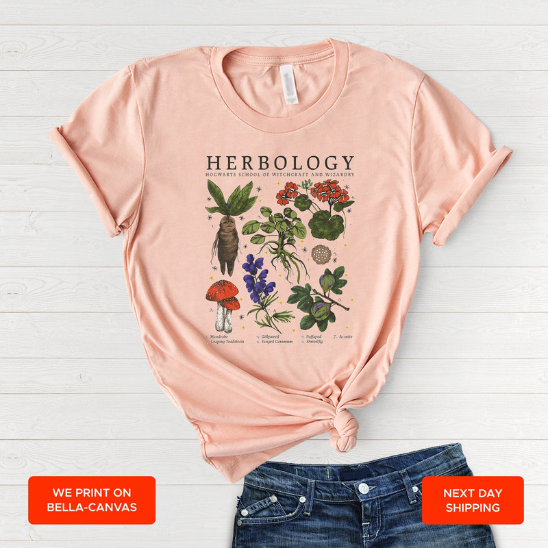 Herbology Plants Shirt, Herbology Shirt, Botanical Shirt, Gift For Plant Lover, Plant Lover Shirt, Plant Wizard Pottery Shirt - 1.jpg