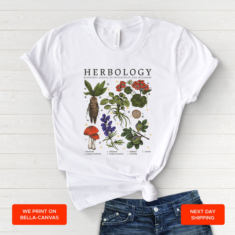 Herbology Plants Shirt, Herbology Shirt, Botanical Shirt, Gift For Plant Lover, Plant Lover Shirt, Plant Wizard Pottery Shirt - 2.jpg