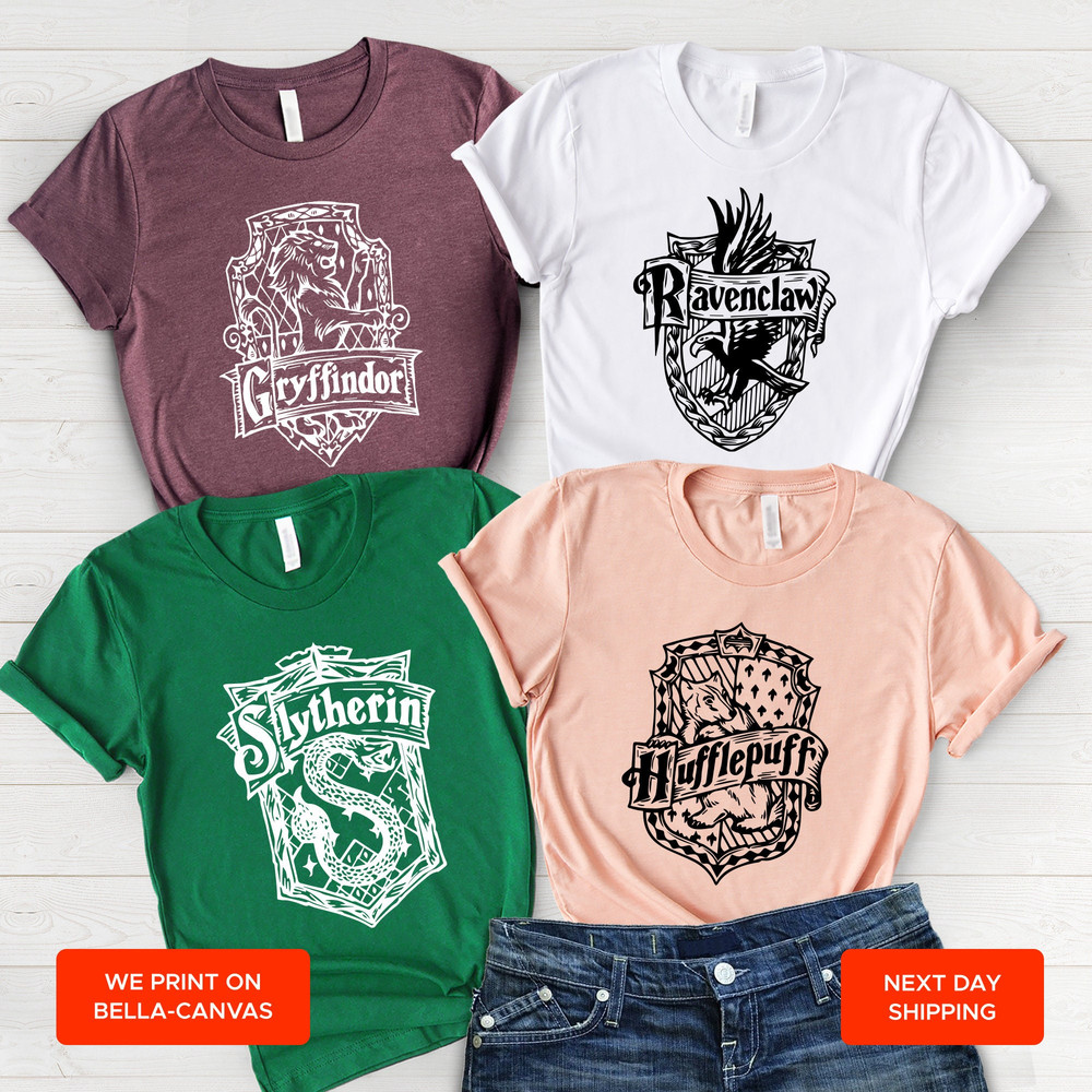 Magical Wizard Castle Shirt, Wizard House Shirt, HP Witch Shirt, Universal Theme Park Wizard Shirt, Hogwarts Shirt, Magical Shirt, HP shirt - 4.jpg
