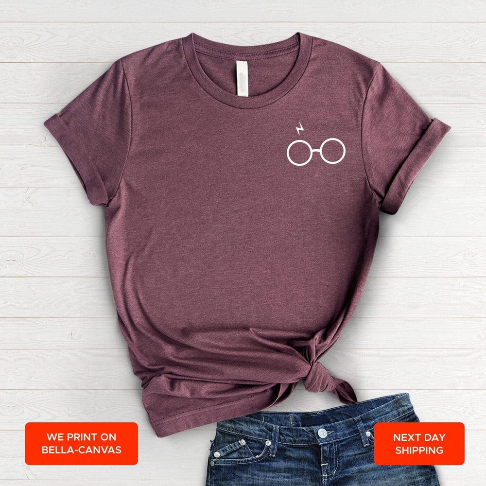 Pocket Glasses Shirt, Harry Potter Fan, Shirts For Women Potter Glasses shirt, Harry Potter Gifts, Harry Potter Shirt, Pocket Tee - 1.jpg