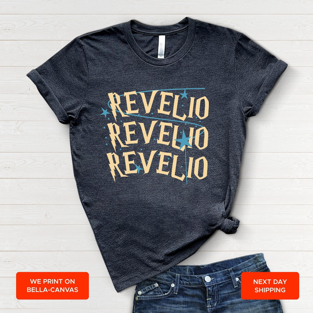 Revelio, Harry Potter Shirt, Witch Wizard Gift, Hogwarts Legacy, Wizard Spell T-shirt, Magic Wand Tee,Funny Magic Shirt - 1.jpg